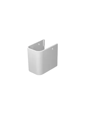 Produktbild von Duravit Halbsäule Happy D.2 für Waschtisch 231680, 263165, 231660, weiss mit Wondergliss Beschichtung, 08582800001