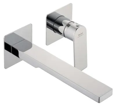 Produktbild von Kronenbach Omega 2.0 Waschtisch-Wandarmatur Ausladung 20 cm inkl. Grundkörper