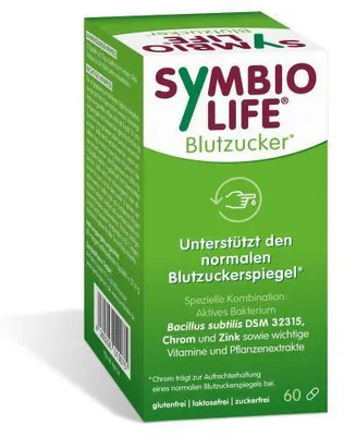 Immagine prodotto di Symbiolife Ceppi di batteri della glicemia e cromo 60 capsule