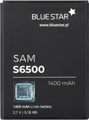 Immagine prodotto di Bluestar batteria di ricambio compatibile con Samsung S6500 Galaxy Mini 2 1400 mAh batteria di scambio Accu EB464358VU