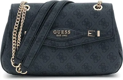 Produktbild von GUESS Schultertasche Katya Coal Logo : grau-11 Farbsortierung: grau-11