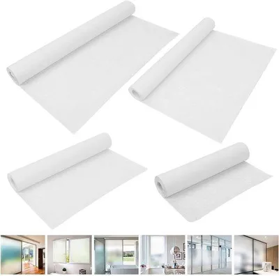 Produktbild von Matte Wasserdichte Fensterfolie 10m x 50cm Büro Bad
