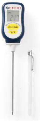 Obrázok produktu pre Digitálny teplomer na potraviny so 130 mm sondou od -50 °C do 350 °C - Hendi 271230