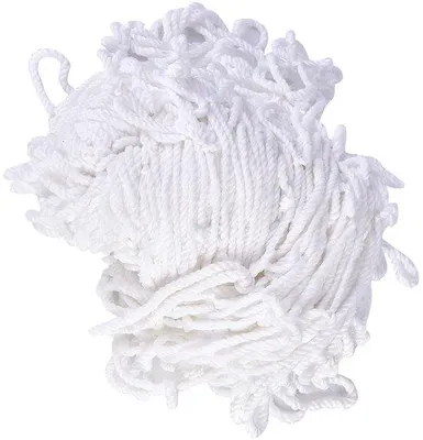 Imagen del producto de Red para portería de fútbol Unyqoos® de 3 x 2 metros: red de polietileno resistente a la intemperie, ideal para entrenamientos y partidos, robusta, ligera y de fácil montaje