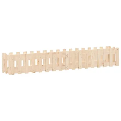Obrázek produktu pro vidaXL Vyvýšená postel Picket Fence Design 200x30x30 cm Masivní dřevo borovice