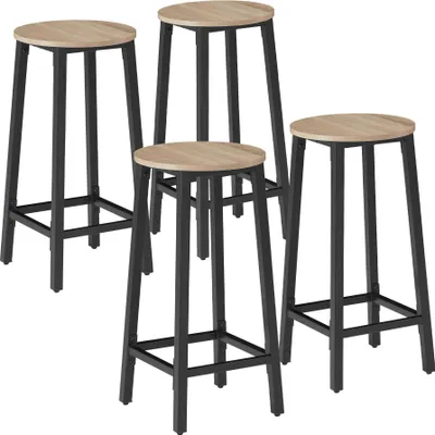 Obrázek produktu pro Sada barových židlí tectake® Corby, výška sedáku 66 cm