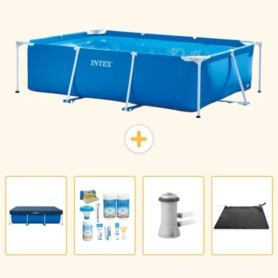 Immagine prodotto di Piscina fuori terra rettangolare - 300x200x75 cm - 5 pezzi - Modello SCB4