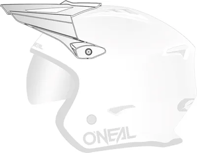 Zdjęcie produktu dla Oneal Visier Volt Helm Solid White Größe: OS