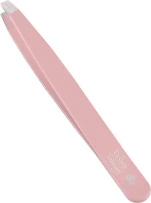 Produktbild von Pinzette, schräg, rostfrei, TopInox, rosa