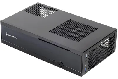 Produktbild von Silverstone ML05, HTPC, PC, Schwarz, Mini-ITX, Metall, Heimbüro