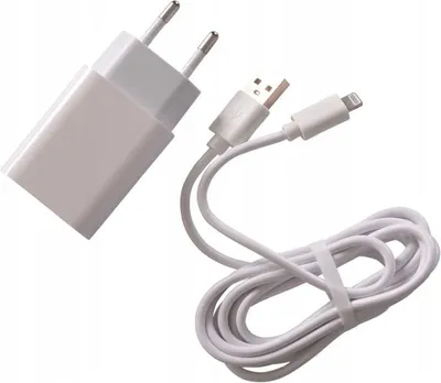Obrázek produktu pro USB nabíječka QC 3.0 s 8pinovým kabelem – rychlé a bezpečné nabíjení