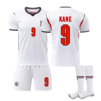 Produktbild von #9 KANE England 2026 WM-Heimstadion-Fußballtrikot für Kinder und Erwachsene Größen:S