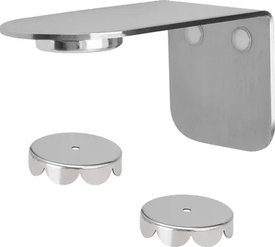 Image de bremermann Porte-savon magnétique PUREZZA - savon suspendu librement par aimant - à coller ou à percer, S/S mat