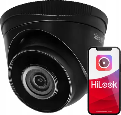 Produktbild von Outdoor Ip Kamera 5Mpx Poe Hilook Schwarz Ir30M Ip67 98 Grad Schwarz