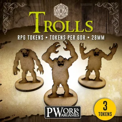 Produktbild von P&P - Tokens - Trolls