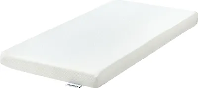Zdjęcie produktu dla BELIANI Materac z pianki 60 x 120 cm do łóżeczka dziecięcego średnia twardość zdejmowany pokrowiec