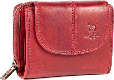 Produktbild von MATADOR SARAGOSSA Leder Damen Portemonnaie Geldbörse Pink