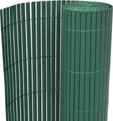 Image de Clôture de jardin Double face PVC 90 x 300 cm Vert
