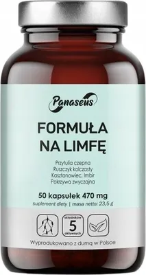 Produktbild von PANASEUS LYMPH FORMULA Immunität des Lymphsystems 50 Kapseln