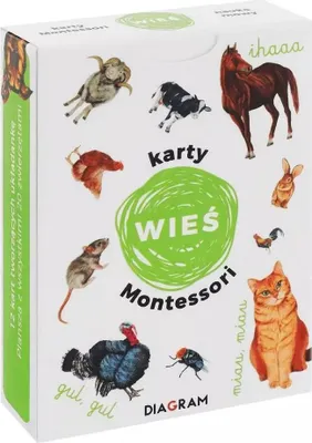 Immagine prodotto di Karty Montessori. Wieś