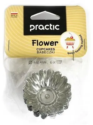 Obrázek produktu pro Formy na muffiny, sada 6 kusů, průměr 4,8 cm