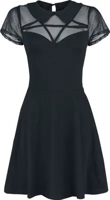 Produktbild von Heartless Kurzes Kleid Damen Hexxed Dress schwarz S