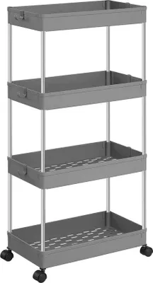 Produktbild von Famanu Küchentrolley 4 Etagen - 40 x 22 x 86 cm