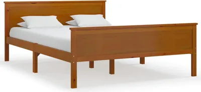 Obrázek produktu pro vidaXL Postel z masivu Honey Brown Pine Wood 160x200 cm
