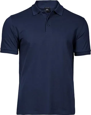 Produktbild von Tee Jays 1405 | Mens Luxury Stretch Poloshirt Herren - Farbe: Navy - Größe: 4XL