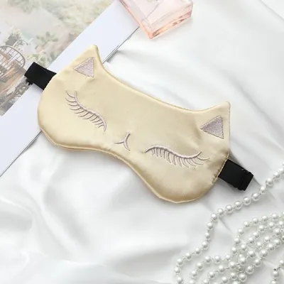 Produktbild von Carla Damska Schlafmaske Mo golden Universal-