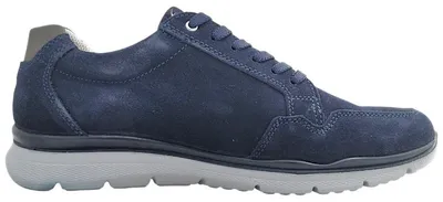 Imagen del producto de Ara. Zapatos deportivos para hombre, tipo cordones, color azul, para uso casual