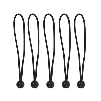 Immagine prodotto di Chiave per tenda elastica 25 cm con sfera in plastica - set da 5 pezzi
