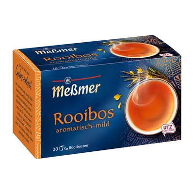 Obrázok produktu pre Meßmer Rooibos čaj čistý s jemne korenistou chuťou a sladkou vôňou 40g