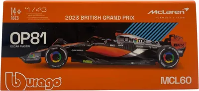 Image de McLaren MCL60 F1 2023 #81 Piastri KASK BBurago 1:43