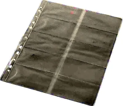 Produktbild von Hülle für Visitenkarten aus PVC 10 Stück 170x110mm