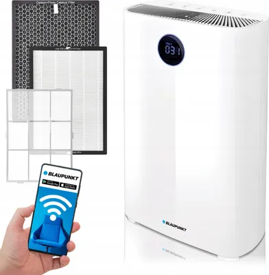 Produktbild von Blaupunkt Luftreiniger 310M3/H, Hepa-Filter, Uv, Ionisierung Bis Zu 50M2