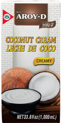 Image de [ 1000ml ] AROY-D Crème de noix de coco | Crème de coco | Crème de noix de coco