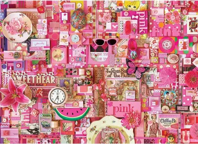Image de Cobble Hill, collection "Pink", 1000 pièces