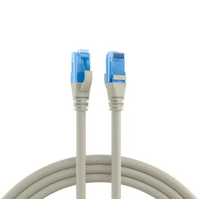 Produktbild von RJ45 Patchkabel Cat.6A U/UTP LSZH -- Premium 500MHz grau 5m