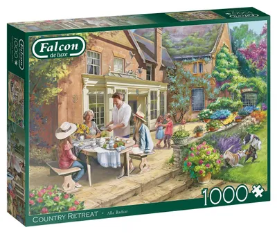Produktbild von Falcon - Puzzle Country Retreat - 1000 dielov