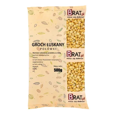 Immagine prodotto di Piselli sgranati a metà 500g Brat.pl