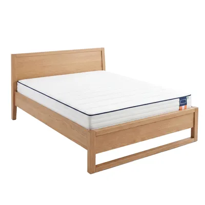 Obrázek produktu pro Matrace VASAGLE 140 x 200 x 16 cm, gelová paměťová pěna, 7 zón, střední tvrdost, snímatelný potah, prodyšná, bílá