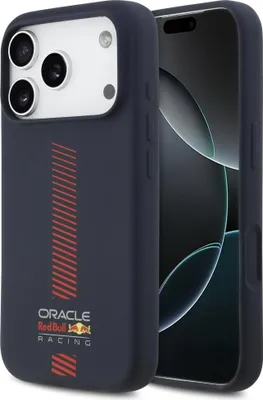 Zdjęcie produktu dla Etui Red Bull Silicone Powerbar MagSafe do iPhone 17 Pro granatowy