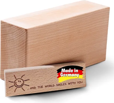Produktbild von GOLDEN Yoga Block rutschfest - ökologisch Yoga Block aus Buche 100% Natur - Yogaklotz für Yoga Anfänger Meditiation Pilates - Fitness Zubehör Hilfmittel