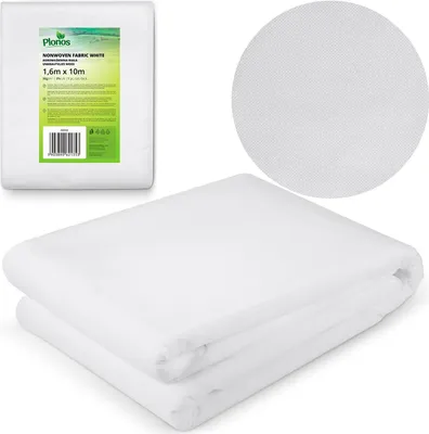 Immagine prodotto di Tessuto protettivo per piante 1000 cm x 160 cm Plonos - bianco