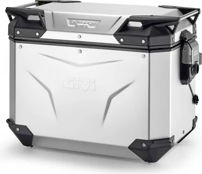 Imagen del producto de Maletero lateral GIVI TREKKER OUTBACK EVO SMART, anodizado, para el lado izquierdo, 48 litros