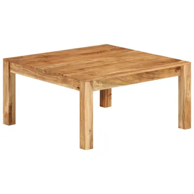 Produktbild von Couchtisch 80x80x40 cm Massivholz Akazie