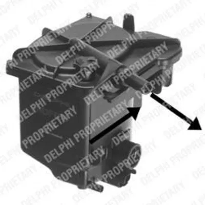 Produktbild von Delphi Kraftstofffilter  Hdf939