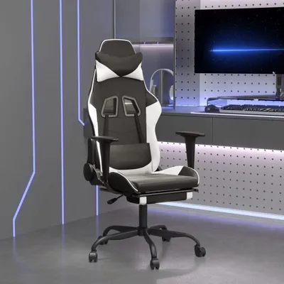 Immagine prodotto di Sedia da gaming - Sedia da ufficio - Sedia da corsa - Schienale regolabile - Funzione massaggio