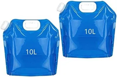 Produktbild von Famanu Wasserbeutel - Faltbar, 2 Stück à 10L
